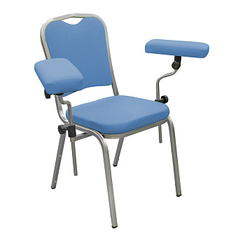 Донорский стул-кресло на четырёх ножках, цвет бежевый