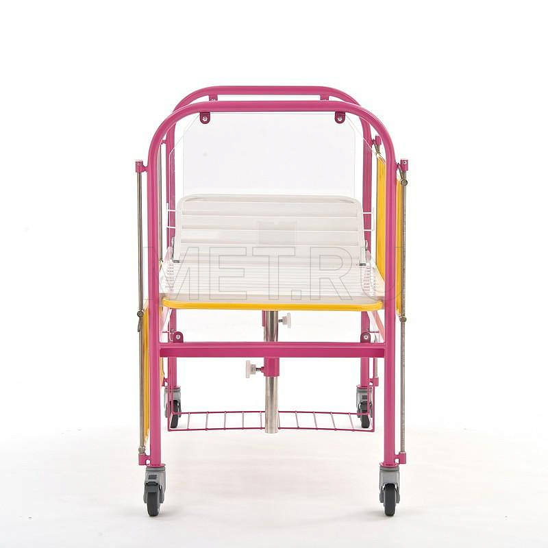 КМФД-7310 Роза прозрачная Кровать 2-х секционная детская с регулировкой высоты и наклона ложа