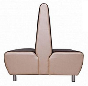 Двухсторонний диван в обивке из экокожи 2-й категории