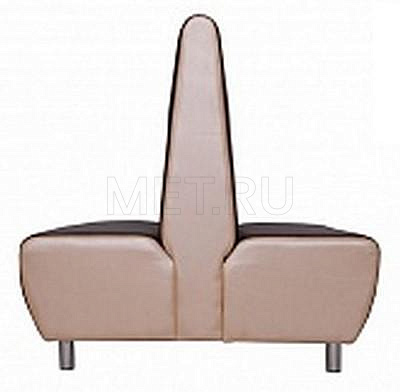 Арсенал 2  (222*122*120 см) Двухсторонний диван в обивке из экокожи 2-й категории MET