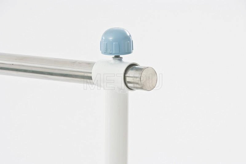 RS104-B Кровать функциональная винтовая с рамой Балканского, спинки - нерж