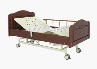 Широкая функциональная кровать электрическая, гибкие секции, спинки - модерн. Тумбочка в подарок !