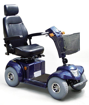 Электрическая инвалидная кресло-коляска скутер