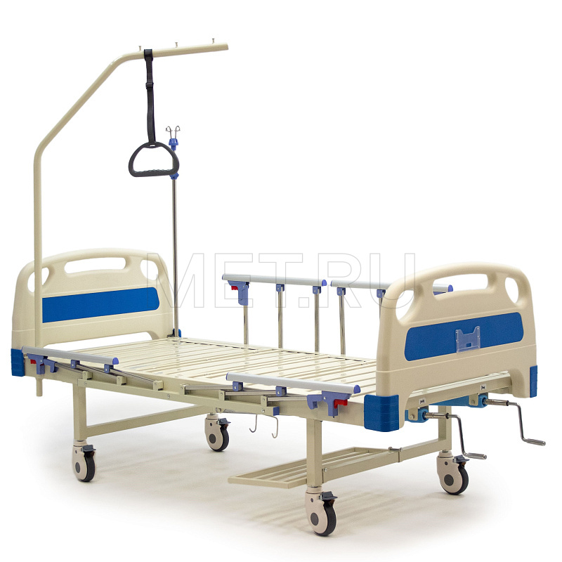 MET NV M20 Функциональная кровать с винтовыми регулировками ложа и четырьмя боковыми ограждениями от производителя