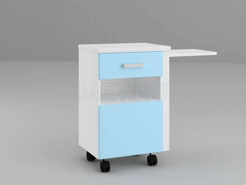 ТМ12-00 МДФ Тумба с откидной столешницей, выдвижным ящиком, нишей и дверцей от производителя