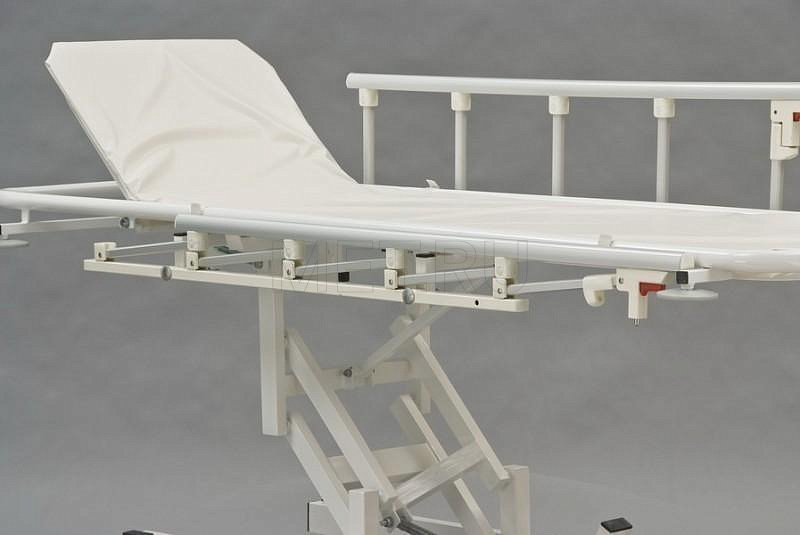 ТПБВ-02 Тележка для перевозки больных с гидроподъемником, матрас съемный МЕТ