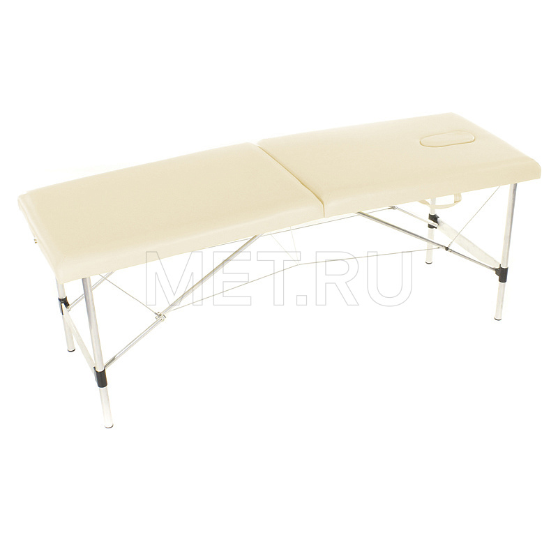 Med-Mos JFAL01-F Складной массажный стол на алюминиевом каркасе, бежевый от производителя