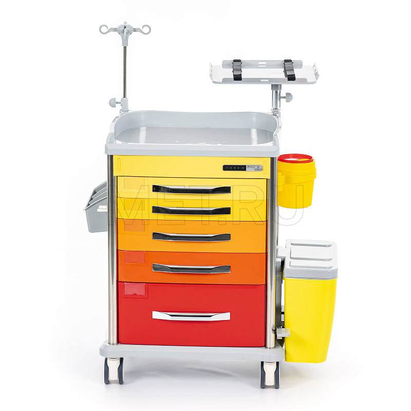 MET PSC-180 Тележка-тумба медицинская универсальная