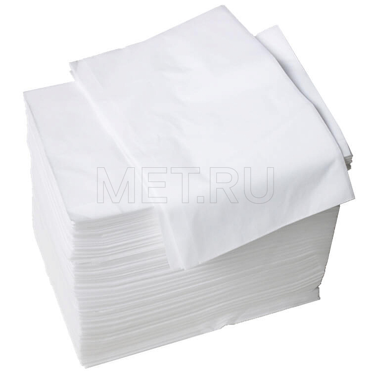 Комфорт, 20 шт/уп Одноразовая простыня из материала СМС, цвет белый 200х80 см