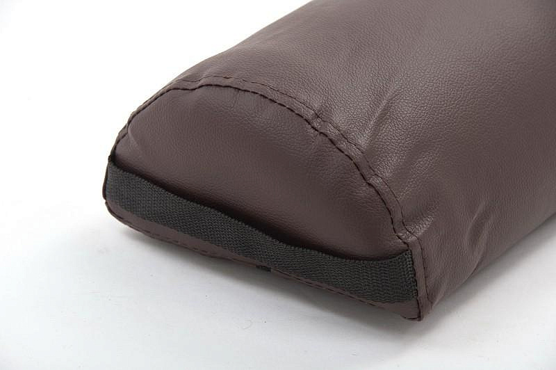 Темно-коричневый Валик для массажного стола, полукруглый МЕТ