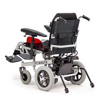 Алюминиевое кресло-коляска с амортизаторами и электромагнитными тормозами
