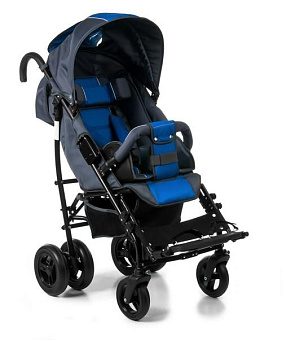 Детская коляска-трость на пневмо колёсах для больных ДЦП