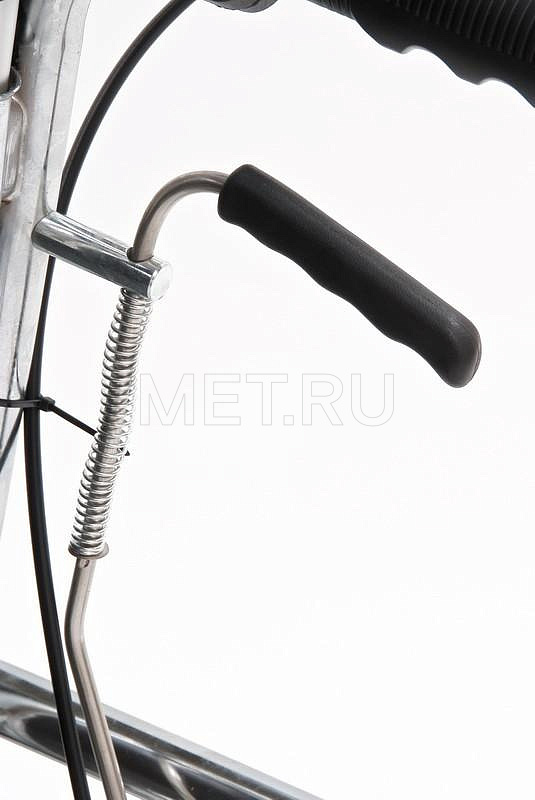 FS954GC-46, Кресло-коляска с высокой спинкой сиденье -кож.зам.