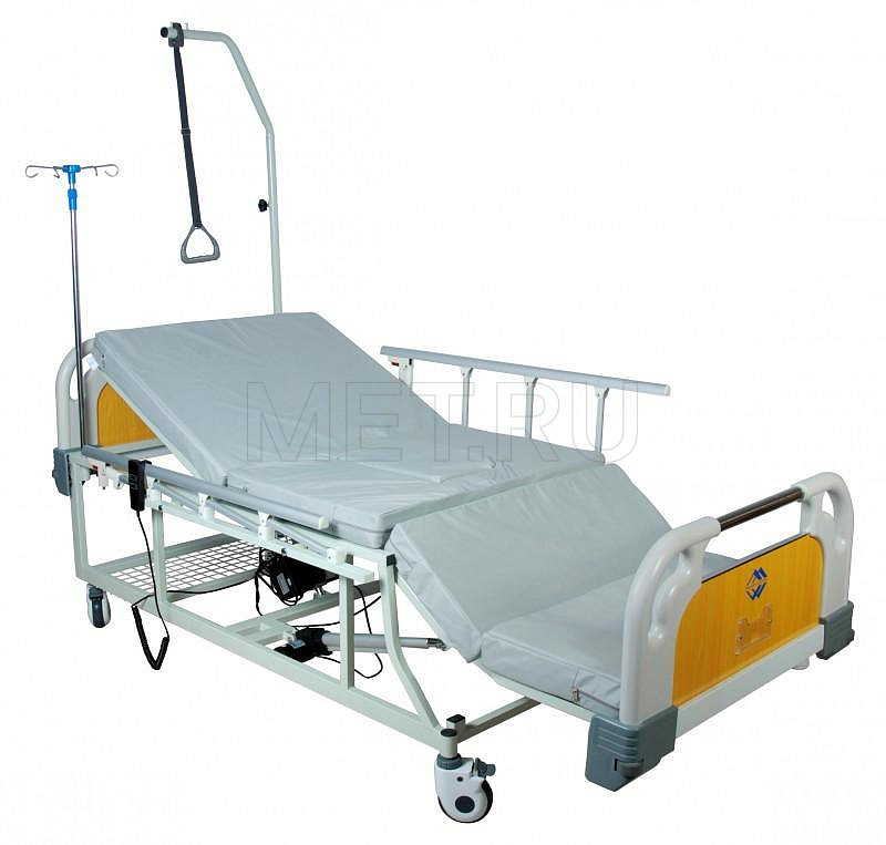 DB-11A (пластик) Кровать-кресло с туалетом и возможностью полноценного подъёма с кресла