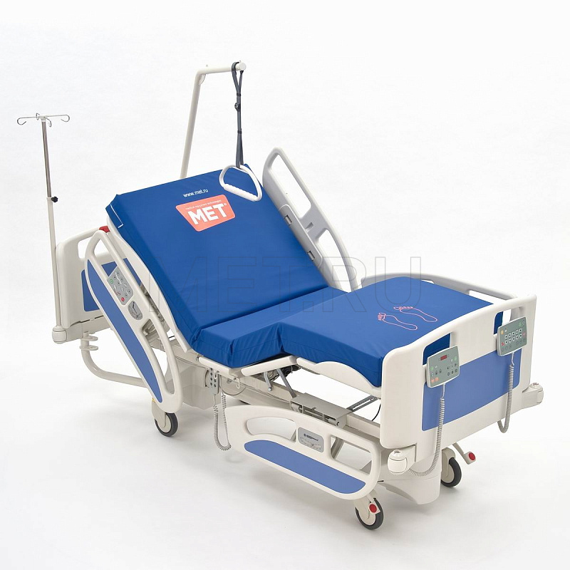 MET TATRA Реанимационная  кровать с ВЕСАМИ на   колоннах- DeWert от производителя