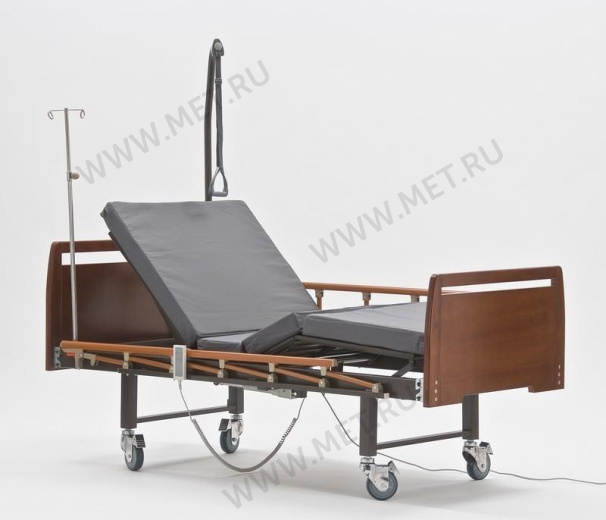 DB-7 WOOD (Дельта-7) Самая недорогая кровать для лежачих больных с электроприводом от производителя