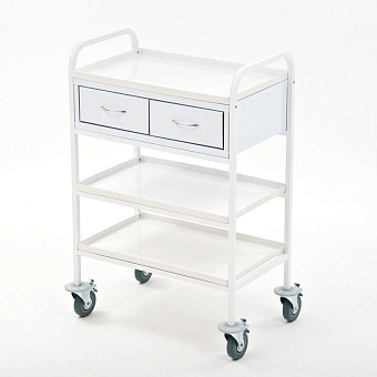 Стол манипуляционный (мод.2) полки - пластик