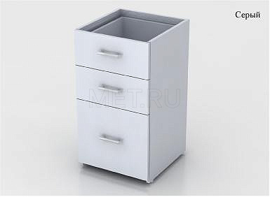МЕТ Лугано ТМ09.11 Каркас приставной файловой тумбы