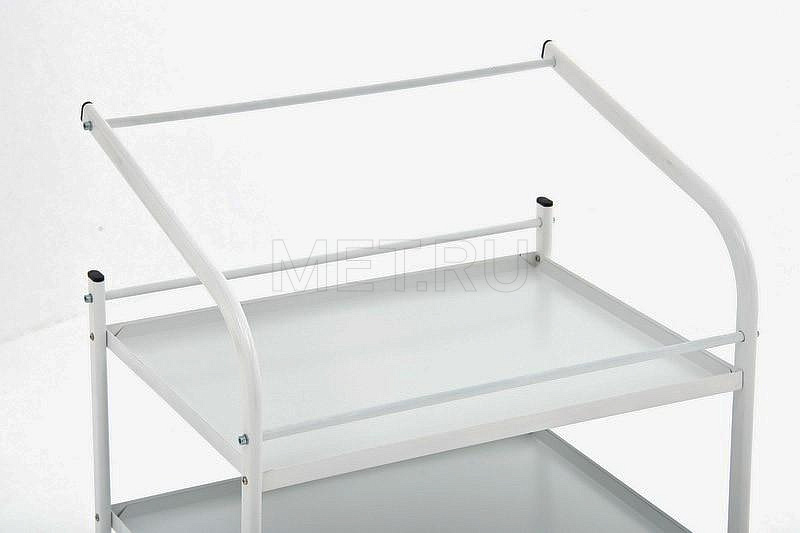 СИ.Б3.03.01 (3М) Столик инструментальный, три металлические полки MET