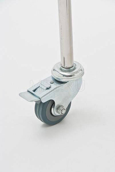 СИя 2-01 (2-1) Инструментальный двухполочный  столик с ящиком, нерж.сталь