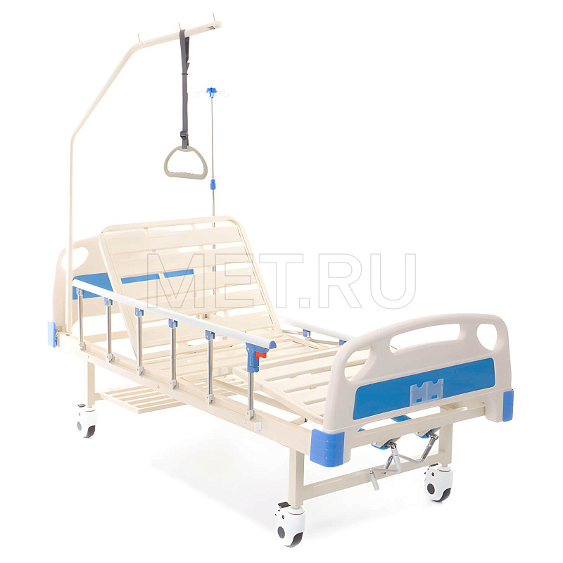 Y MET DM-370 Медицинская кровать механическая четырехсекционная с вставками из ABS-пластика