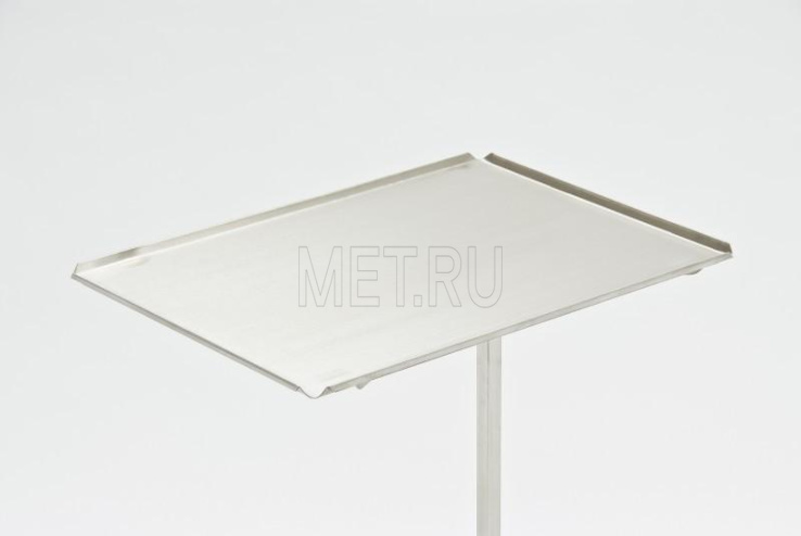 МЕТ-B23 (гусь) Манипуляционный стол из нержавеющей стали, 60х40см MET