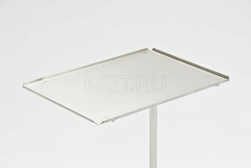 МЕТ-B23 (гусь) Манипуляционный стол из нержавеющей стали, 60х40см MET
