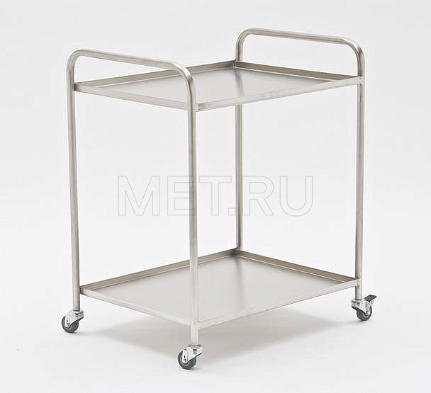 МЕT-В26 Инструментальный столик из нержавеющей стали (размер 650х700мм)