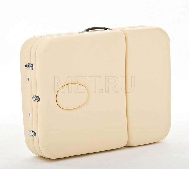 Wendermann Alum 03 Массажный стол 3-секционный,  с подъемным подголовником, кремовый