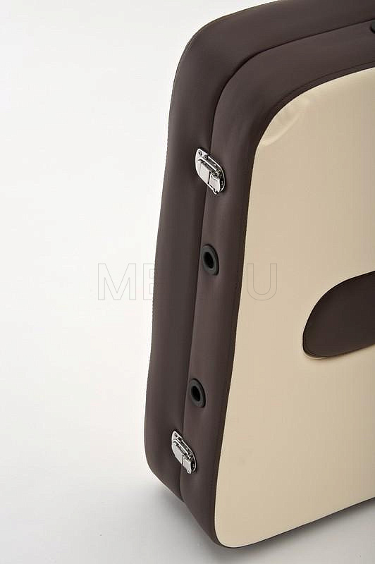 JF-AY01 Стол массажный переносной на деревянном каркасе, кремовый/коричневый от производителя