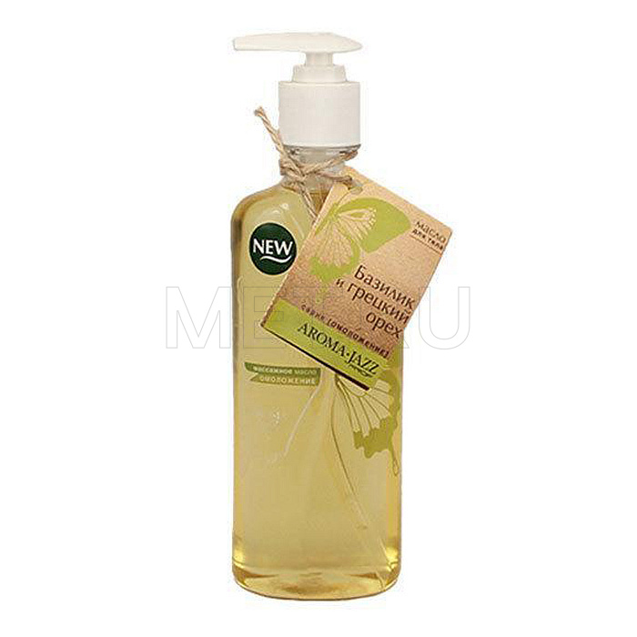 Базилик и грецкий орех Массажное масло Aroma Jazz 350 мл от производителя