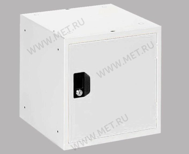 ОКК-40-1 (38*38*38) Шкаф-локер (каркас белый, дверь белая) от производителя