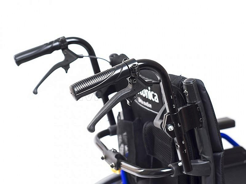 DELUX 530 Кресло-коляска с амортизаторами на всех колёсах от производителя