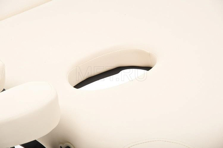 JF-AY 01 Массажный стол переносной трёхсекционный на деревянном каркасе, кремовый