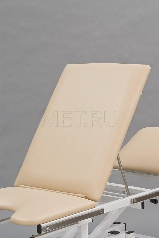 КСМПУ-07г (опоры Геппеля, подлок., поддон в компл.) Стол перевязочно/массажный на гидроприводе (бежевый) от производителя
