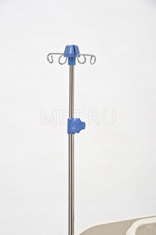 MET ARCTIC Кровать функциональная медицинская с низким ЛДСП-основанием цвета Выбеленный дуб MET