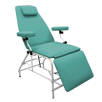 Донорское кресло с механическими регулировками, цвет белый