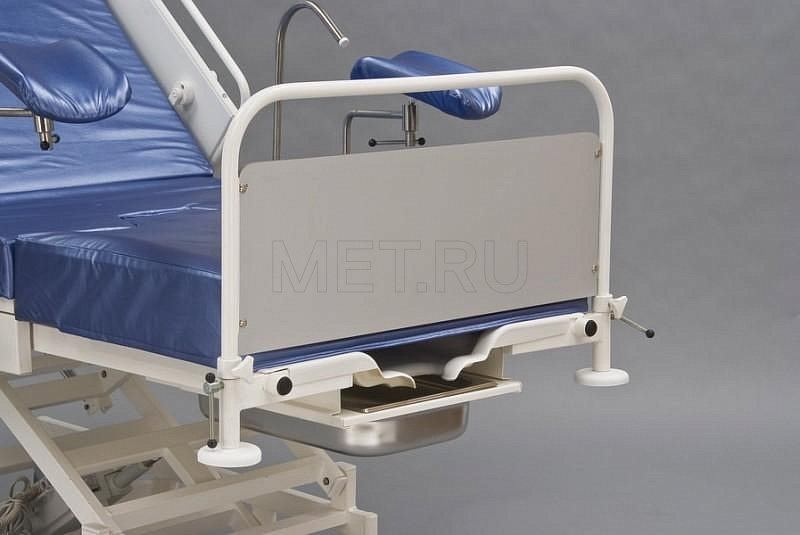 КМРэ138-МСК (код МСК-138) Кровать для родовспоможения с регулировкой высоты на электроприводе MET