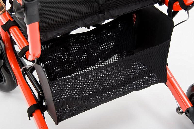 5019C0102SFR Кресло-каталка + роллатор MET