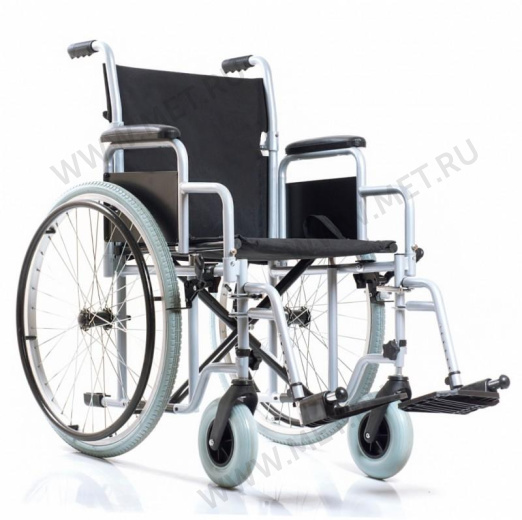 Ortonica BASE 110 Кресло-коляска комнатное, с цельнорезиновыми колёсами и сиденьем шириной 46 см от производителя