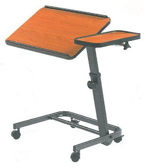 Прикроватный столик с регулируемым углом наклона столешницы