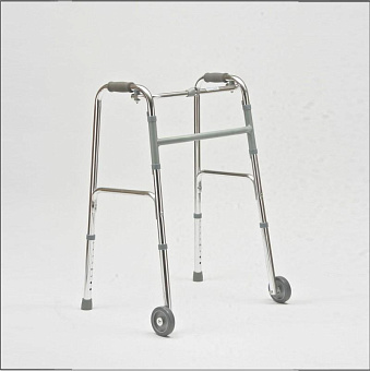 Ходунки с колёсами на передних опорах