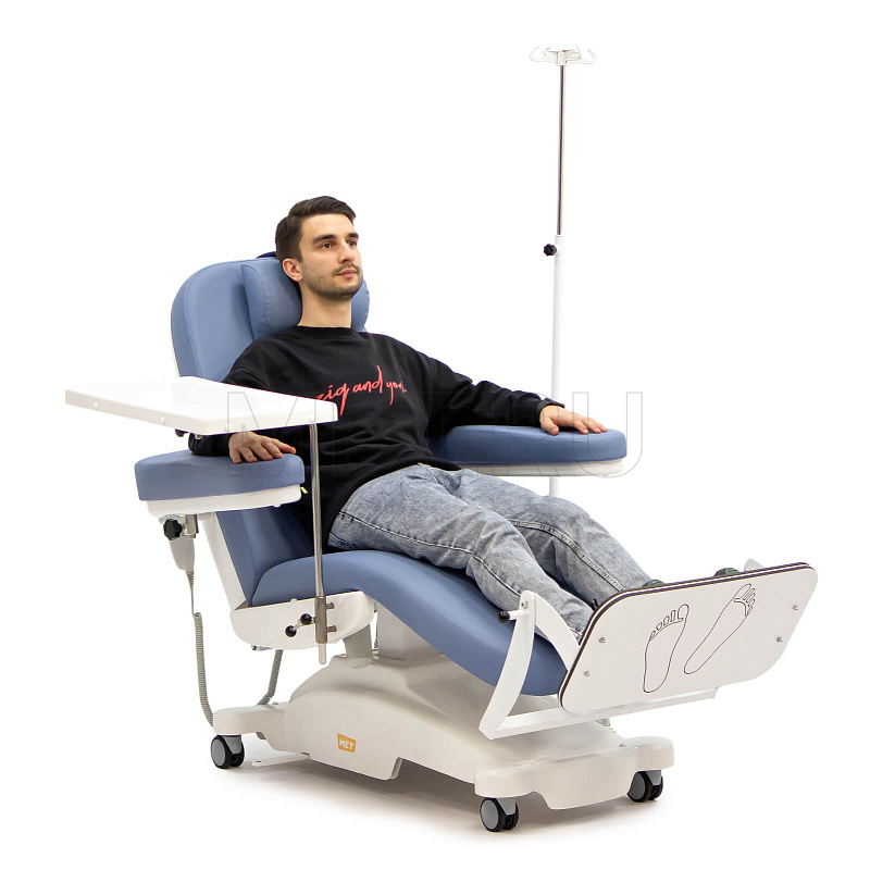 МЕТ МРК-120 Кресло для диализа, химиотерапии и забора крови МЕТ