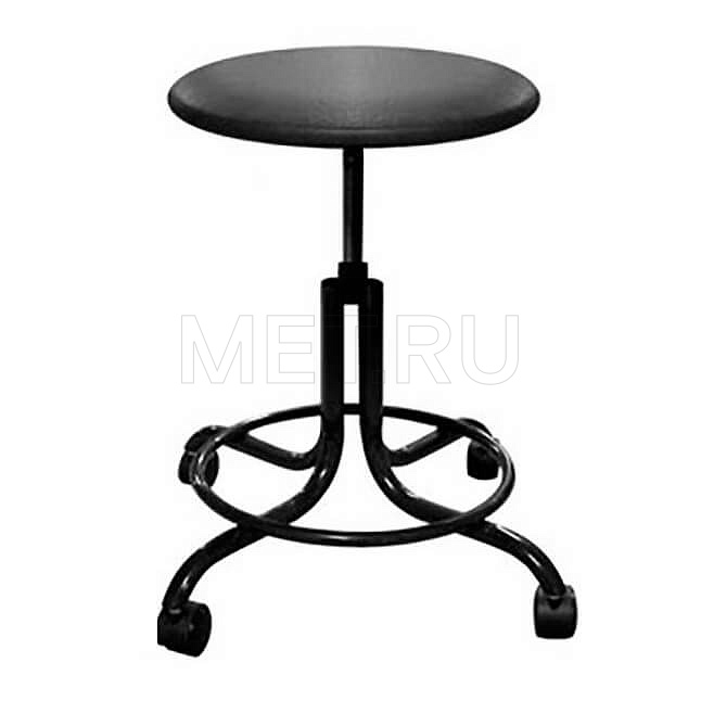 М92-101 Табурет на винтовой опоре и колёсиках