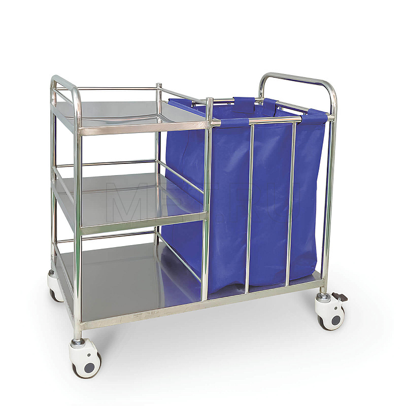 MET BLQ 012 Тележка медицинская для белья 