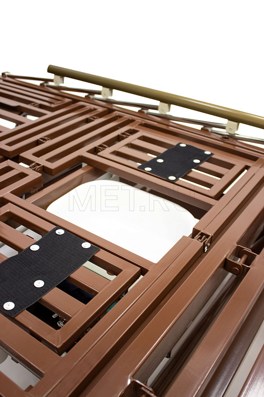 МЕТ РЕАЛТА (REALTA) Кровать-кресло с "ушками" - для сна в положении сидя, с регулировкой высоты, с переворотом и туалетом (без матраса) MET