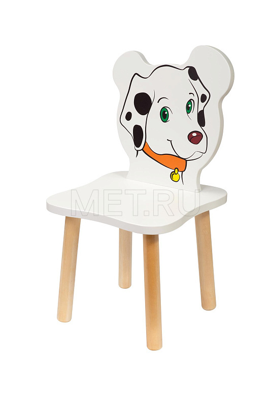 Далматинец Детский стульчик на металлокаркасе для педиатрических ЛПУ и дошкольных учреждений от производителя