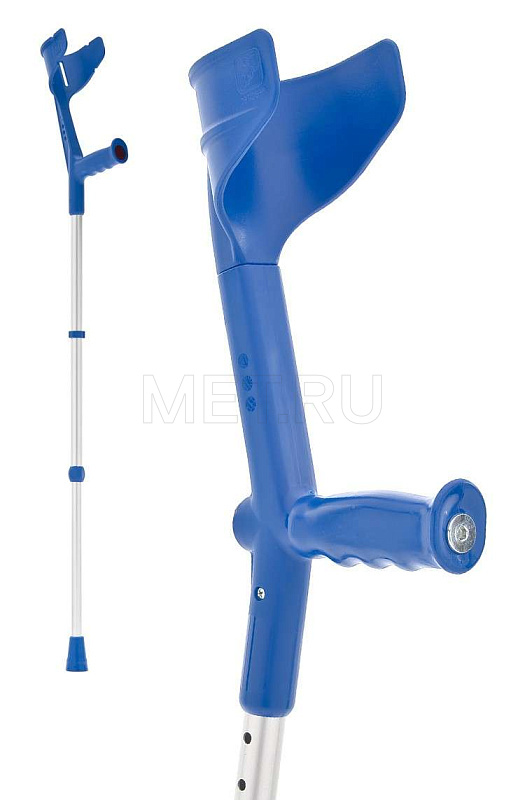 REBOTEC Нью Вок (эргономичный) Костыль локтевой, канадка с амортизатором, пр-во Германия