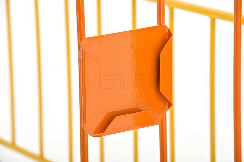 КМФД-7310 Оранж Кровать 2-х секционная детская с регулировкой высоты и наклона ложа MET