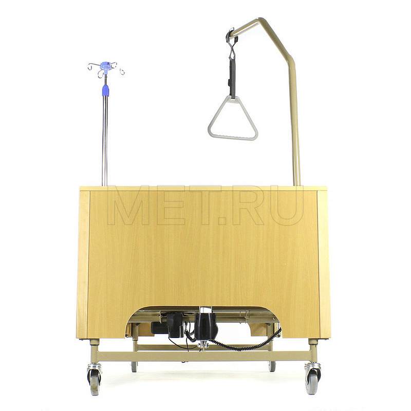 YG-1 (металлические ламели) Кровать четырёхсекционная функциональная с электроприводами регулировки положения секций MET